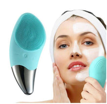 Load image into Gallery viewer, High-Frequency Silicone Facial Cleansing Brush_1