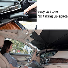 Load image into Gallery viewer, Car Windshield Sun Shade Foldable Umbrella_1
