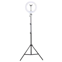 Load image into Gallery viewer, 12 Inch USB Ring Fill Light with 2m stand and Multi-function switch_0
